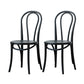 Scandinavian Style Windsor Back Side Chair for Home Wood Dining Chairs Gloss Black 2 Piece Set Clearhalo ' kitchen&dining_furn' 'Dining Chairs' 'Dining Tables & Seating' 'dining_chair' 'furn' 'furn_dining_chair' 'Furniture' 'furniture_dining_chair' 'Kitchen & Dining Furniture' 'kitchen' 4641270