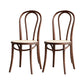 Scandinavian Style Windsor Back Side Chair for Home Wood Dining Chairs Walnut 2 Piece Set Clearhalo ' kitchen&dining_furn' 'Dining Chairs' 'Dining Tables & Seating' 'dining_chair' 'furn' 'furn_dining_chair' 'Furniture' 'furniture_dining_chair' 'Kitchen & Dining Furniture' 'kitchen' 4641276