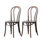 Scandinavian Style Windsor Back Side Chair for Home Wood Dining Chairs Dark Brown 2 Piece Set Clearhalo ' kitchen&dining_furn' 'Dining Chairs' 'Dining Tables & Seating' 'dining_chair' 'furn' 'furn_dining_chair' 'Furniture' 'furniture_dining_chair' 'Kitchen & Dining Furniture' 'kitchen' 4641279