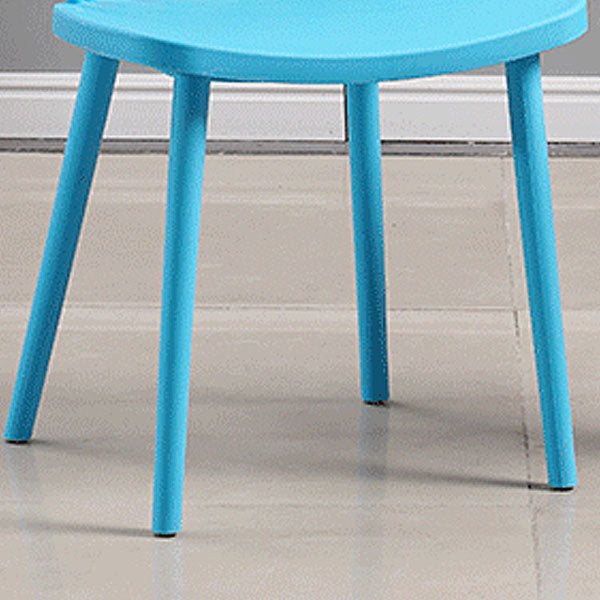 Modern Style Windsor Back Chair Dining Arm Chairs with Plastic Legs for Kitchen Clearhalo ' kitchen&dining_furn' 'Dining Chairs' 'Dining Tables & Seating' 'dining_chair' 'furn' 'furn_dining_chair' 'Furniture' 'furniture_dining_chair' 'Kitchen & Dining Furniture' 'kitchen' 4641332