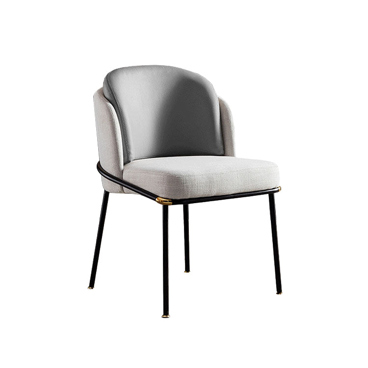 Modern Style Chairs Dining Armless Chairs with Metal Legs for Kitchen Clearhalo ' kitchen&dining_furn' 'Dining Chairs' 'Dining Tables & Seating' 'dining_chair' 'furn' 'furn_dining_chair' 'Furniture' 'furniture_dining_chair' 'Kitchen & Dining Furniture' 'kitchen' 4641389