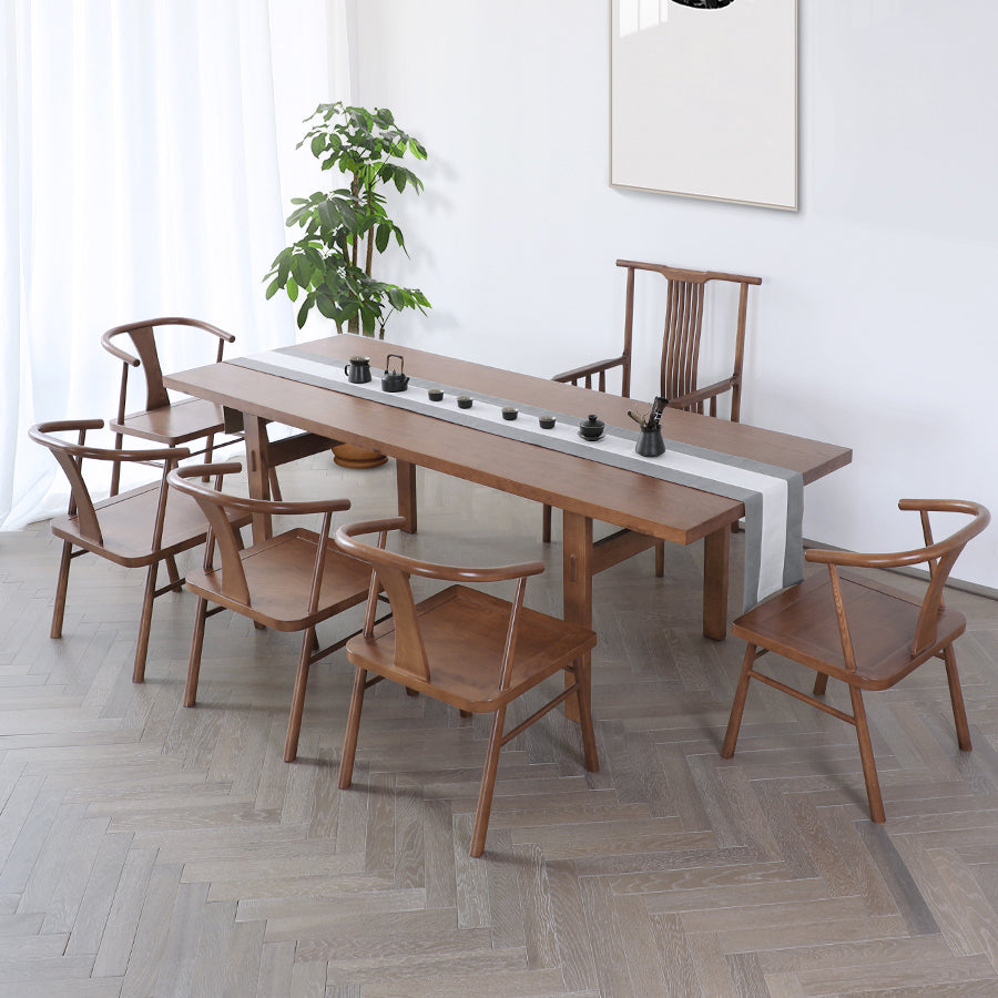 Traditional Style Chair Dining Armless Chairs with Wooden Legs for Kitchen Clearhalo ' kitchen&dining_furn' 'Dining Chairs' 'Dining Tables & Seating' 'dining_chair' 'furn' 'furn_dining_chair' 'Furniture' 'furniture_dining_chair' 'Kitchen & Dining Furniture' 'kitchen' 4641417