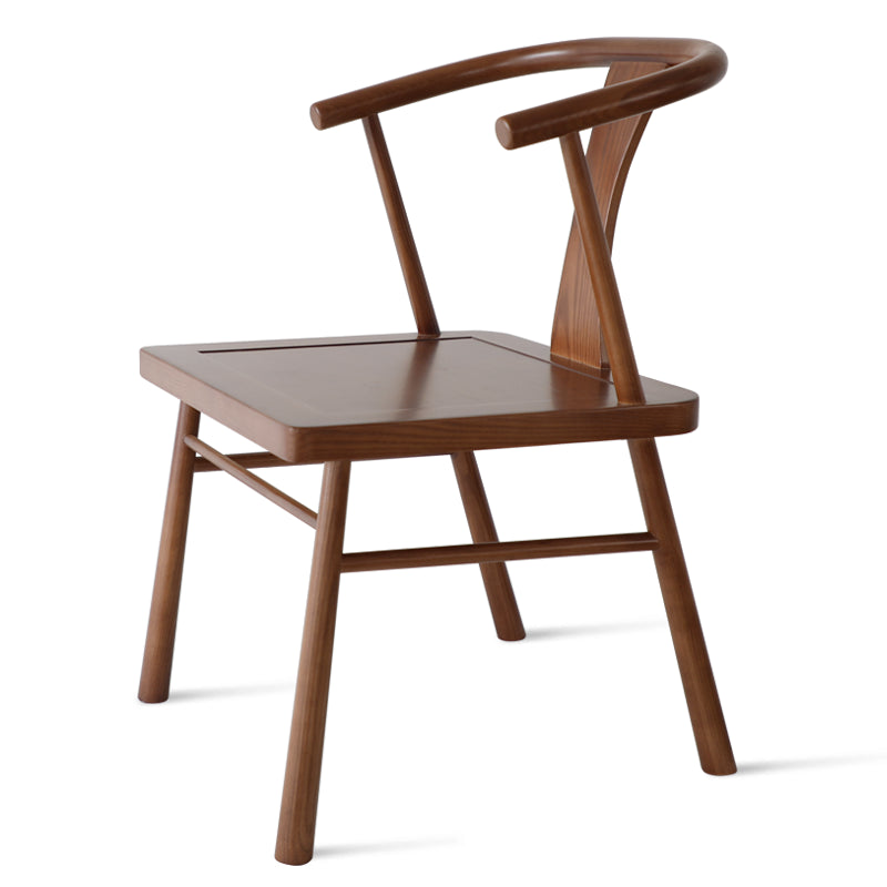 Traditional Style Chair Dining Armless Chairs with Wooden Legs for Kitchen Walnut 1 Piece Clearhalo ' kitchen&dining_furn' 'Dining Chairs' 'Dining Tables & Seating' 'dining_chair' 'furn' 'furn_dining_chair' 'Furniture' 'furniture_dining_chair' 'Kitchen & Dining Furniture' 'kitchen' 4641420