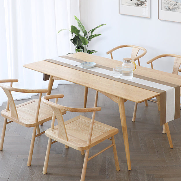 Traditional Style Chair Dining Armless Chairs with Wooden Legs for Kitchen Clearhalo ' kitchen&dining_furn' 'Dining Chairs' 'Dining Tables & Seating' 'dining_chair' 'furn' 'furn_dining_chair' 'Furniture' 'furniture_dining_chair' 'Kitchen & Dining Furniture' 'kitchen' 4641427