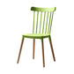 Modern Style Slat Back Chair Dining Armless Chairs with Wooden Legs for Kitchen Green 1 Piece Clearhalo ' kitchen&dining_furn' 'Dining Chairs' 'Dining Tables & Seating' 'dining_chair' 'furn' 'furn_dining_chair' 'Furniture' 'furniture_dining_chair' 'Kitchen & Dining Furniture' 'kitchen' 4641543