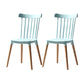 Modern Style Slat Back Chair Dining Armless Chairs with Wooden Legs for Kitchen Mint Green 2 Piece Set Clearhalo ' kitchen&dining_furn' 'Dining Chairs' 'Dining Tables & Seating' 'dining_chair' 'furn' 'furn_dining_chair' 'Furniture' 'furniture_dining_chair' 'Kitchen & Dining Furniture' 'kitchen' 4641553