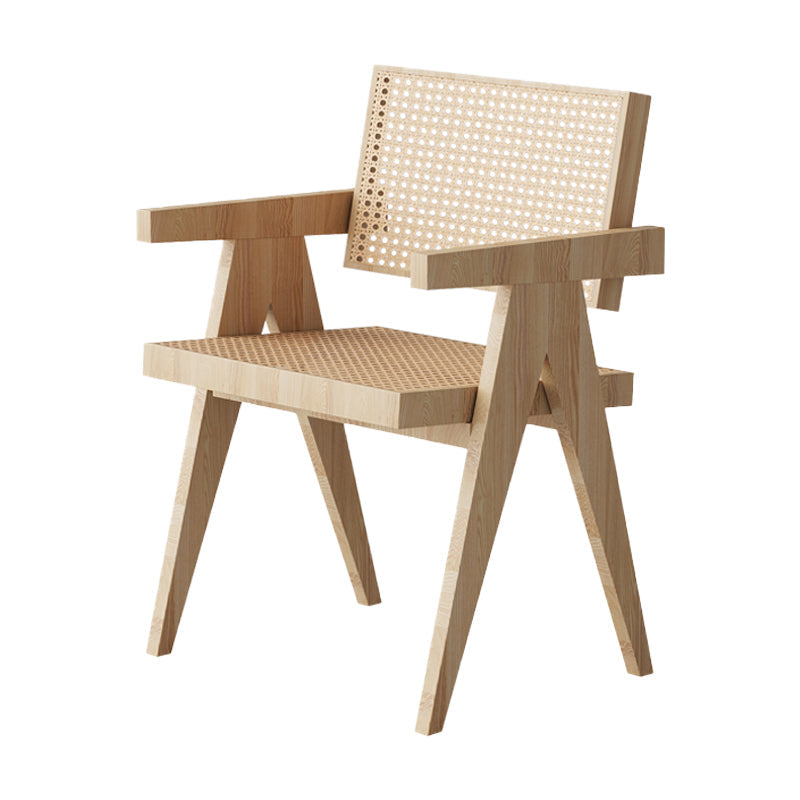 Modern 1/4/5 Pieces Dining Set Rectangle Pine Wood Dining Table for Dining Room 1 Natural Chair Clearhalo 'Dining Room Sets' 'Dining Tables & Seating' 'dining_room_set' 'furn' 'furn_dining_room_set' 'Furniture' 'furniture_dining_room_set' 'Kitchen & Dining Furniture' 'kitchen&dining_furn' 'kitchen' 4643822