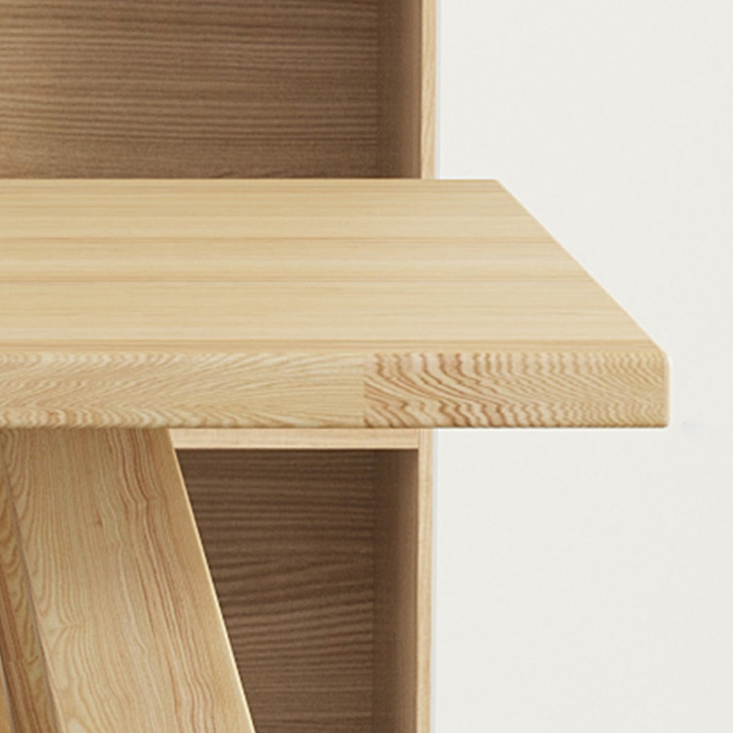 Modern 1/4/5 Pieces Dining Set Rectangle Pine Wood Dining Table for Dining Room Clearhalo 'Dining Room Sets' 'Dining Tables & Seating' 'dining_room_set' 'furn' 'furn_dining_room_set' 'Furniture' 'furniture_dining_room_set' 'Kitchen & Dining Furniture' 'kitchen&dining_furn' 'kitchen' 4643827