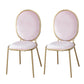 Glam 1/2/5 Pieces Dining Table and Chairs Rectangle Dining Table Set 2 Pink Chairs Clearhalo 'Dining Room Sets' 'Dining Tables & Seating' 'dining_room_set' 'furn' 'furn_dining_room_set' 'Furniture' 'furniture_dining_room_set' 'Kitchen & Dining Furniture' 'kitchen&dining_furn' 'kitchen' 4643860