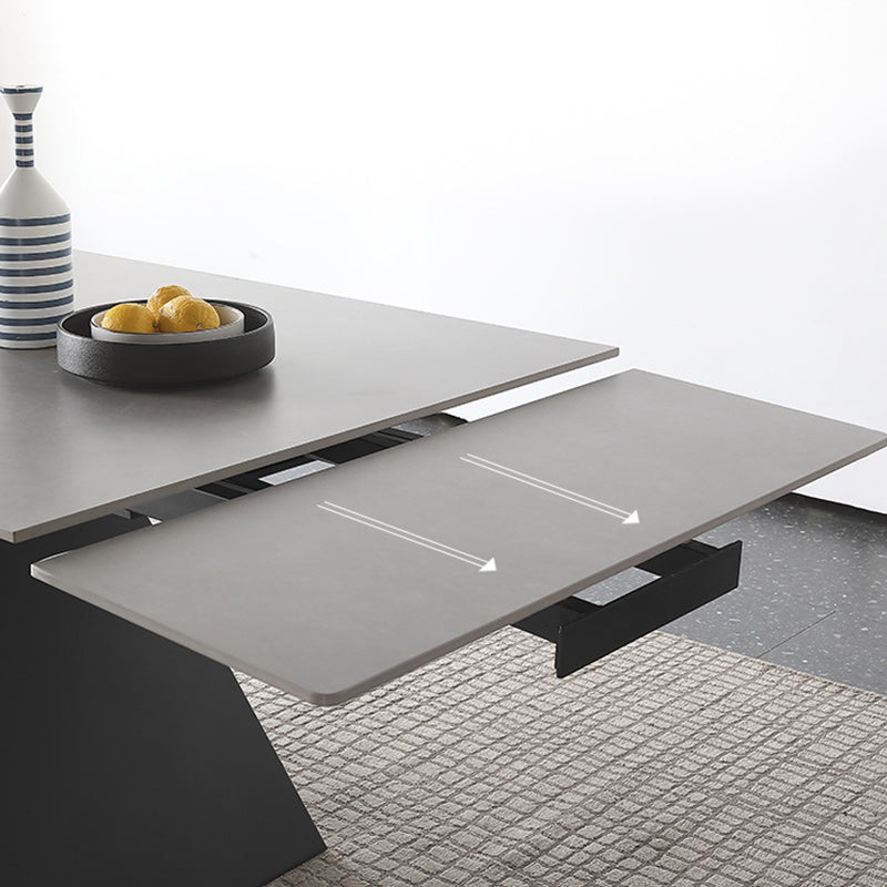 Contemporary 1/2/5/6/9 Pieces Dining Room Chair Set Extendable Dining Table Set Clearhalo 'Dining Room Sets' 'Dining Tables & Seating' 'dining_room_set' 'furn' 'furn_dining_room_set' 'Furniture' 'furniture_dining_room_set' 'Kitchen & Dining Furniture' 'kitchen&dining_furn' 'kitchen' 4643889