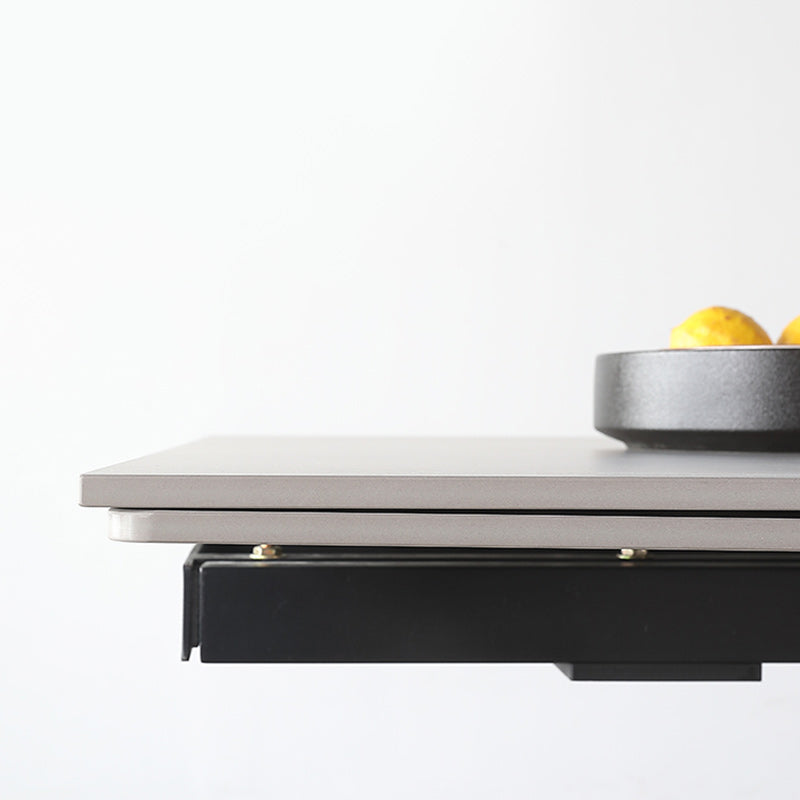 Contemporary 1/2/5/6/9 Pieces Dining Room Chair Set Extendable Dining Table Set Clearhalo 'Dining Room Sets' 'Dining Tables & Seating' 'dining_room_set' 'furn' 'furn_dining_room_set' 'Furniture' 'furniture_dining_room_set' 'Kitchen & Dining Furniture' 'kitchen&dining_furn' 'kitchen' 4643891