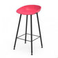 Industrial Style Bar-stool Bucket PP Seat Counter Stool for Kitchen Bar Red 1 Piece Clearhalo 'Bar Furniture' 'Bar Stools' 'bar_stools' 'furn' 'furn_bar_stools' 'furniture_bar_stools' 'Kitchen & Dining Furniture' 'kitchen&dining_furn' 'kitchen' 'kitchen_furn' Furniture' 4644642