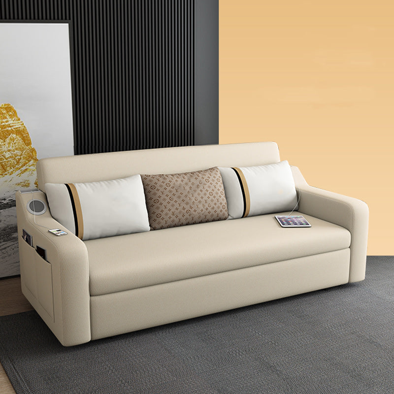 Contemporary Cushions Sofa Bed with Sound 32.28"High Charles Of London Sofa Clearhalo 'furn' 'furn_sofas' 'Furniture' 'furniture_sofas' 'kitchen' 'kitchen_sofas' 'Living Room Furniture' 'Sofa' 'sofas' 4647905