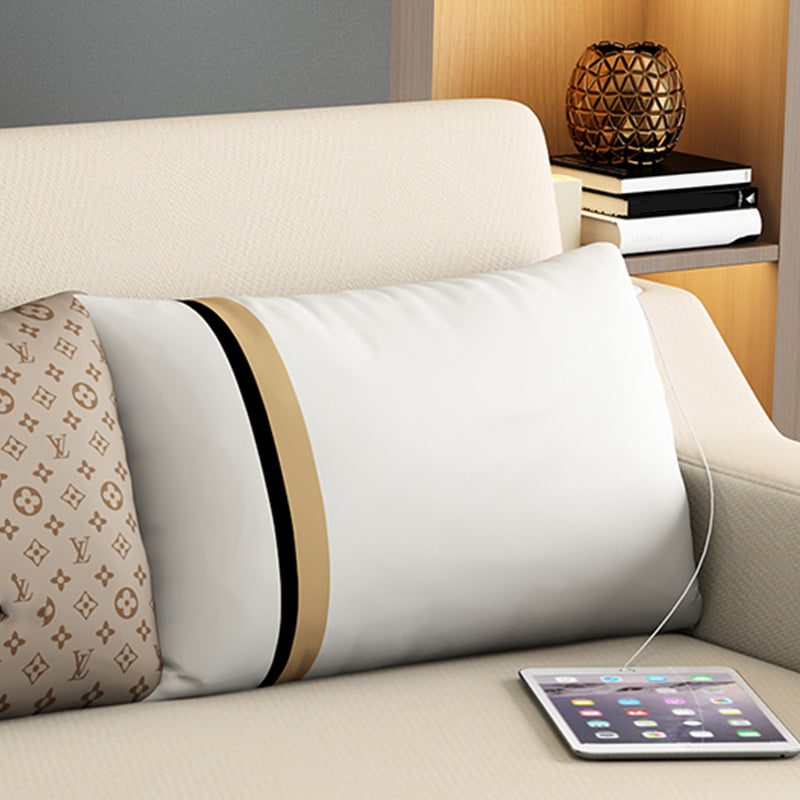 Contemporary Cushions Sofa Bed with Sound 32.28"High Charles Of London Sofa Clearhalo 'furn' 'furn_sofas' 'Furniture' 'furniture_sofas' 'kitchen' 'kitchen_sofas' 'Living Room Furniture' 'Sofa' 'sofas' 4647909