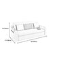 Contemporary Cushions Sofa Bed with Sound 32.28"High Charles Of London Sofa Clearhalo 'furn' 'furn_sofas' 'Furniture' 'furniture_sofas' 'kitchen' 'kitchen_sofas' 'Living Room Furniture' 'Sofa' 'sofas' 4647911
