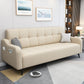 Modern Linen Charles Of London Sofa with Storage Bag for Living Room, Apartment Off-White Clearhalo 'furn' 'furn_sofas' 'Furniture' 'furniture_sofas' 'kitchen' 'kitchen_sofas' 'Living Room Furniture' 'Sofa' 'sofas' 4647936