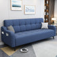 Modern Linen Charles Of London Sofa with Storage Bag for Living Room, Apartment Blue Clearhalo 'furn' 'furn_sofas' 'Furniture' 'furniture_sofas' 'kitchen' 'kitchen_sofas' 'Living Room Furniture' 'Sofa' 'sofas' 4647939