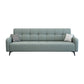 Modern Linen Charles Of London Sofa with Storage Bag for Living Room, Apartment 62"L x 31.5"W x 31.5"H Green Clearhalo 'furn' 'furn_sofas' 'Furniture' 'furniture_sofas' 'kitchen' 'kitchen_sofas' 'Living Room Furniture' 'Sofa' 'sofas' 4647940