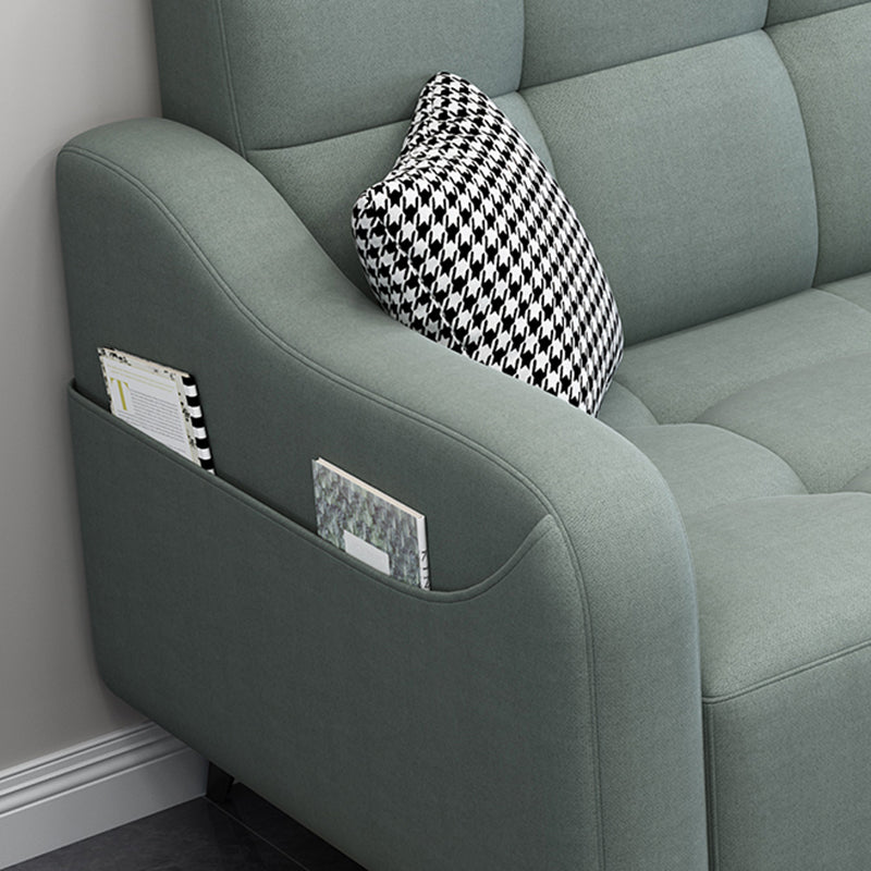 Modern Linen Charles Of London Sofa with Storage Bag for Living Room, Apartment Clearhalo 'furn' 'furn_sofas' 'Furniture' 'furniture_sofas' 'kitchen' 'kitchen_sofas' 'Living Room Furniture' 'Sofa' 'sofas' 4647941