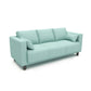 Loose Back Linen Square Arm Modern Sofa with Slipcover for Living Room Clearhalo 'furn' 'furn_sofas' 'Furniture' 'furniture_sofas' 'kitchen' 'kitchen_sofas' 'Living Room Furniture' 'Sofa' 'sofas' 4647957