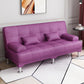 Fabric Modern Metal Legs Sofa Convertible Pillow Top Arm Sofa Purple Clearhalo 'Furniture' 'furniture_sofas' 'kitchen' 'kitchen_sofas' 'Living Room Furniture' 'Sofa' 'sofas' 4648004