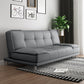 Modern Armless Convertible Chair Single Sleeper Sofa with Biscuit Back Clearhalo 'furn' 'furn_sofas' 'Furniture' 'furniture_sofas' 'kitchen' 'kitchen_sofas' 'Living Room Furniture' 'Sofa' 'sofas' 4648025