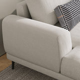Fabric 3 Seater Living Room Contemporary Standard Sofa Chaise Clearhalo 'furn' 'furn_sofas' 'Furniture' 'furniture_sofas' 'kitchen' 'kitchen_sofas' 'Living Room Furniture' 'Sofa' 'sofas' 4648046