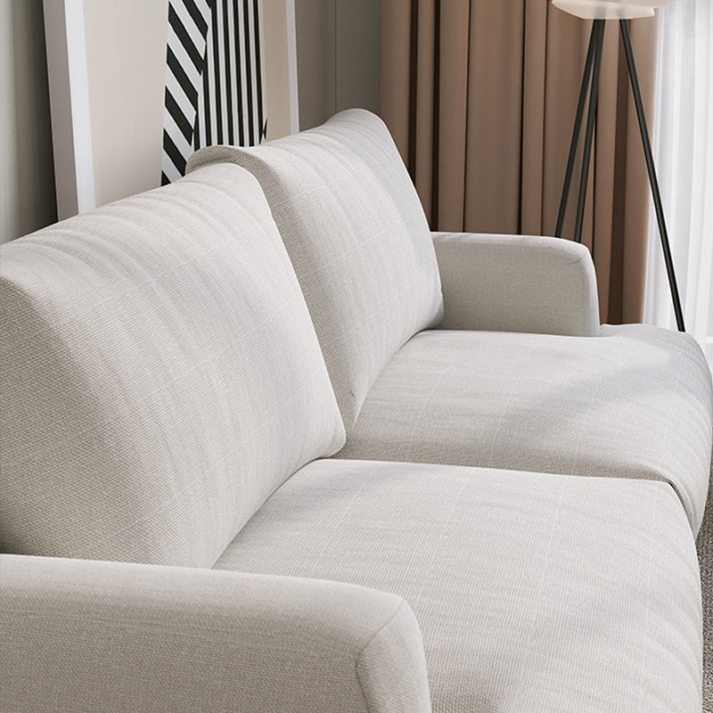 Fabric 3 Seater Living Room Contemporary Standard Sofa Chaise Clearhalo 'furn' 'furn_sofas' 'Furniture' 'furniture_sofas' 'kitchen' 'kitchen_sofas' 'Living Room Furniture' 'Sofa' 'sofas' 4648047