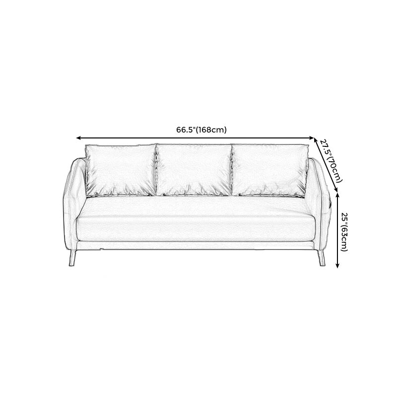 Contemporary Standard Tuxedo Arm Loveseat Leather Loveseat with Pillows Clearhalo 'furn' 'furn_sofas' 'Furniture' 'furniture_sofas' 'kitchen' 'kitchen_sofas' 'Living Room Furniture' 'Sofa' 'sofas' 4648106