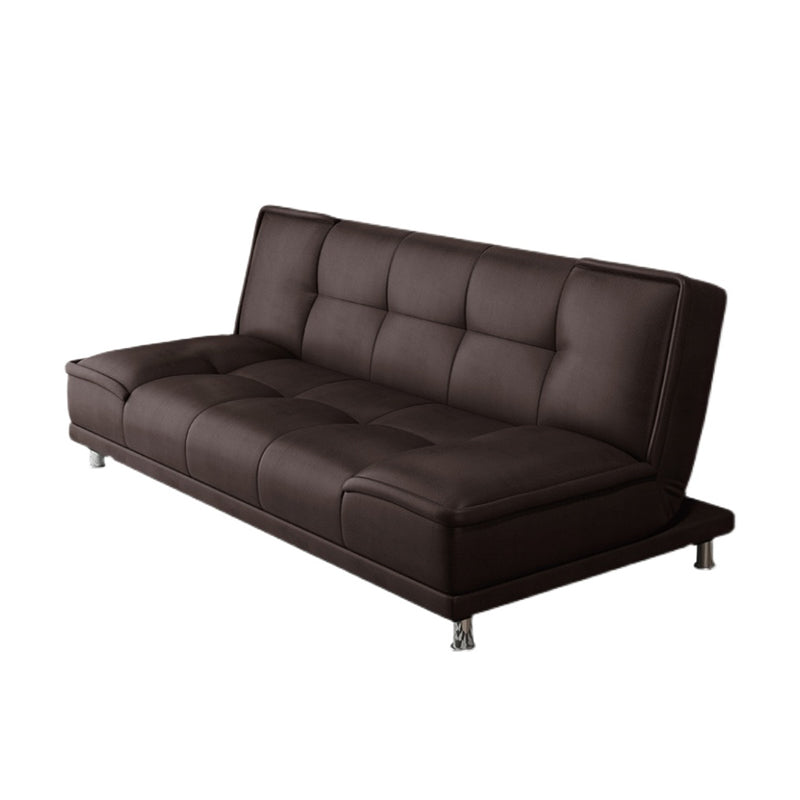 Contemporary Convertible Footrest Stool Sofa Bed with Biscuit Back Clearhalo 'furn' 'furn_sofas' 'Furniture' 'furniture_sofas' 'kitchen' 'kitchen_sofas' 'Living Room Furniture' 'Sofa' 'sofas' 4648139