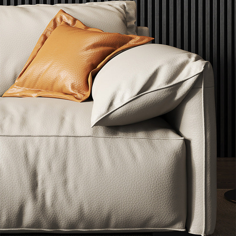 Square Armrest Latex Sponge Seat Filled with Pine Base Rectangular Sofa Clearhalo 'furn' 'furn_sofas' 'Furniture' 'furniture_sofas' 'kitchen' 'kitchen_sofas' 'Living Room Furniture' 'Sofa' 'sofas' 4648160