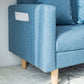 Scandinavian Tight Back Sofa with Storage and Square Arm 65H Clearhalo 'furn' 'furn_sofas' 'Furniture' 'furniture_sofas' 'kitchen' 'kitchen_sofas' 'Living Room Furniture' 'Sofa' 'sofas' 4648190