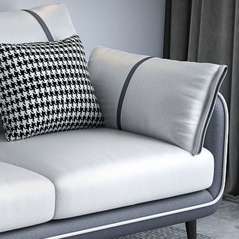 Stationary Stain Resistant 3 Seater Living Room Standard Sofa with Multiple Cushions Clearhalo 'furn' 'furn_sofas' 'Furniture' 'furniture_sofas' 'kitchen' 'kitchen_sofas' 'Living Room Furniture' 'Sofa' 'sofas' 4648304