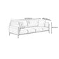 30.31" H Modern Square Arm Sofa With Tight Seat and Loose Back, Brown Clearhalo 'furn' 'furn_sofas' 'Furniture' 'furniture_sofas' 'kitchen' 'kitchen_sofas' 'Living Room Furniture' 'Sofa' 'sofas' 4648317