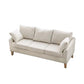 3-Seat Cushions Sofa 68.11*27.56*28.35 Slipcovered Square Arm Sofa Clearhalo 'furn' 'furn_sofas' 'Furniture' 'furniture_sofas' 'kitchen' 'kitchen_sofas' 'Living Room Furniture' 'Sofa' 'sofas' 4648341