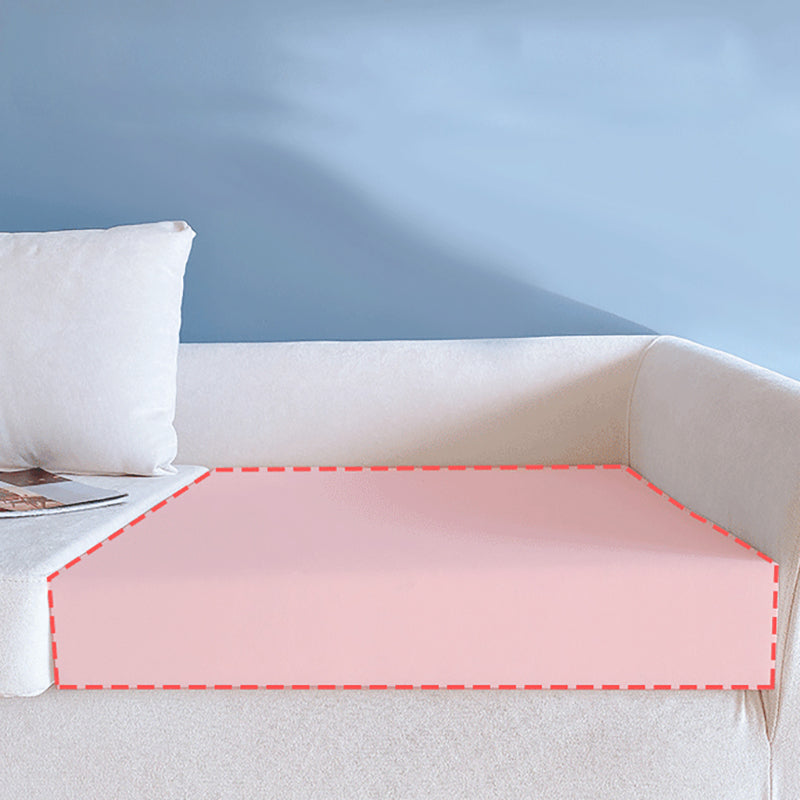 3-Seat Cushions Sofa 68.11*27.56*28.35 Slipcovered Square Arm Sofa Clearhalo 'furn' 'furn_sofas' 'Furniture' 'furniture_sofas' 'kitchen' 'kitchen_sofas' 'Living Room Furniture' 'Sofa' 'sofas' 4648344