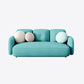 Modern Macaroon 3/4 Seater Sofa Square Arm Standard Cushions Sofa Lake Blue Clearhalo 'furn' 'furn_sofas' 'Furniture' 'furniture_sofas' 'kitchen' 'kitchen_sofas' 'Living Room Furniture' 'Sofa' 'sofas' 4648370