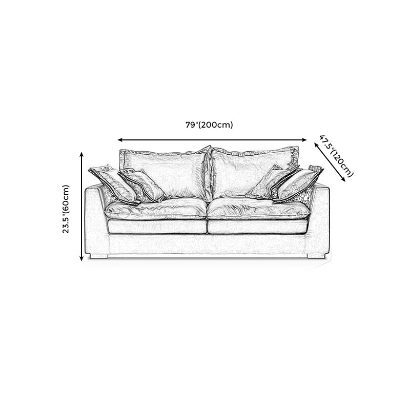 Black Contemporary Faux Leather Tuxedo Arm Sofa with Bolster Pillows for Living Room Clearhalo 'furn' 'furn_sofas' 'Furniture' 'furniture_sofas' 'kitchen' 'kitchen_sofas' 'Living Room Furniture' 'Sofa' 'sofas' 4648437