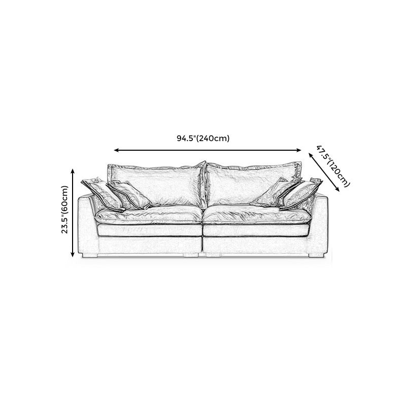 Black Contemporary Faux Leather Tuxedo Arm Sofa with Bolster Pillows for Living Room Clearhalo 'furn' 'furn_sofas' 'Furniture' 'furniture_sofas' 'kitchen' 'kitchen_sofas' 'Living Room Furniture' 'Sofa' 'sofas' 4648439