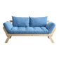Modern Wood and Fabric Sofa Convertible Flared Arm Sofa for Living Room Clearhalo 'Furniture' 'furniture_sofas' 'kitchen' 'kitchen_sofas' 'Living Room Furniture' 'Sofa' 'sofas' 4648461