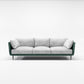 Stain Resistant Square Arm 3/4-Seat Sofa Extra Long Faux Leather Settee Clearhalo 'furn' 'furn_sofas' 'Furniture' 'furniture_sofas' 'kitchen' 'kitchen_sofas' 'Living Room Furniture' 'Sofa' 'sofas' 4648480