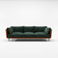 Stain Resistant Square Arm 3/4-Seat Sofa Extra Long Faux Leather Settee Blackish Green Clearhalo 'furn' 'furn_sofas' 'Furniture' 'furniture_sofas' 'kitchen' 'kitchen_sofas' 'Living Room Furniture' 'Sofa' 'sofas' 4648481