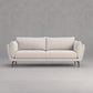 Sofa Chaise for Apartment Flared Arm Sofa for Home Living Room Clearhalo 'Furniture' 'furniture_sofas' 'kitchen' 'kitchen_sofas' 'Living Room Furniture' 'Sofa' 'sofas' 4648497