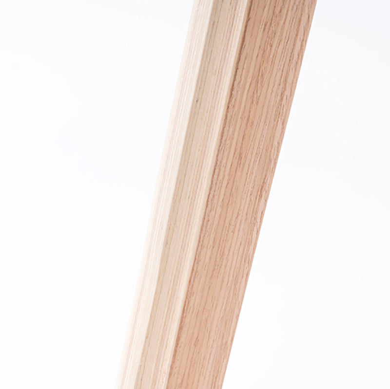 Contemporary Solid Wood Plastic Barstool Indoor Bar Stool with Low Back Clearhalo 'Bar Furniture' 'Bar Stools' 'bar_stools' 'furn' 'furn_bar_stools' 'furniture_bar_stools' 'Kitchen & Dining Furniture' 'kitchen&dining_furn' 'kitchen' 'kitchen_furn' Furniture' 4653915
