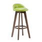 Contemporary Solid Wood Barstools Indoor Bar Stool with Footrest and Low Back Clearhalo 'Bar Furniture' 'Bar Stools' 'bar_stools' 'furn' 'furn_bar_stools' 'furniture_bar_stools' 'Kitchen & Dining Furniture' 'kitchen&dining_furn' 'kitchen' 'kitchen_furn' Furniture' 4653942