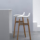 Contemporary Simple Counter Stools 30 Inch Wood 4 Legs Indoor Bar Stool Clearhalo 'Bar Furniture' 'Bar Stools' 'bar_stools' 'furn' 'furn_bar_stools' 'furniture_bar_stools' 'Kitchen & Dining Furniture' 'kitchen&dining_furn' 'kitchen' 'kitchen_furn' Furniture' 4654217