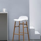 Contemporary Simple Counter Stools 30 Inch Wood 4 Legs Indoor Bar Stool Clearhalo 'Bar Furniture' 'Bar Stools' 'bar_stools' 'furn' 'furn_bar_stools' 'furniture_bar_stools' 'Kitchen & Dining Furniture' 'kitchen&dining_furn' 'kitchen' 'kitchen_furn' Furniture' 4654220