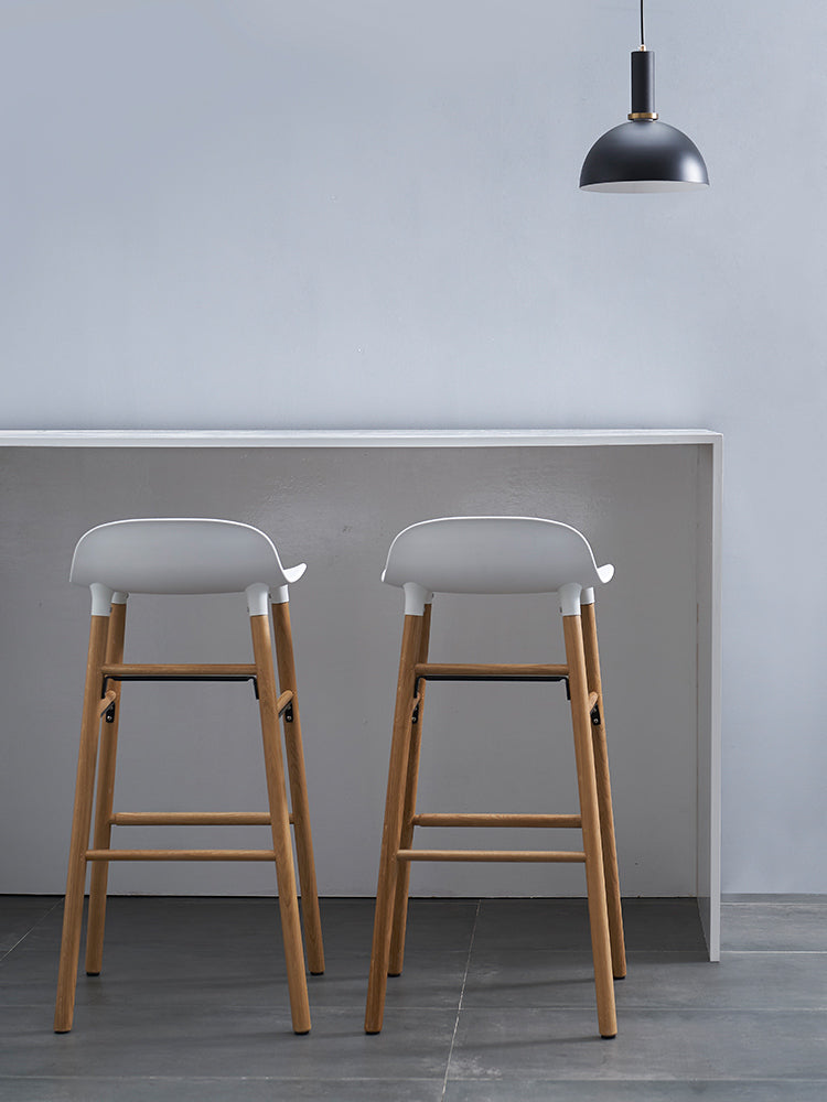 Contemporary Simple Counter Stools 30 Inch Wood 4 Legs Indoor Bar Stool Clearhalo 'Bar Furniture' 'Bar Stools' 'bar_stools' 'furn' 'furn_bar_stools' 'furniture_bar_stools' 'Kitchen & Dining Furniture' 'kitchen&dining_furn' 'kitchen' 'kitchen_furn' Furniture' 4654222