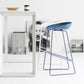 Nordic Indoor Low Back Barstool Simple Iron Tall Stool with Plastic Seat Clearhalo 'Bar Furniture' 'Bar Stools' 'bar_stools' 'furn' 'furn_bar_stools' 'furniture_bar_stools' 'Kitchen & Dining Furniture' 'kitchen&dining_furn' 'kitchen' 'kitchen_furn' Furniture' 4654370