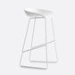 Nordic Indoor Low Back Barstool Simple Iron Tall Stool with Plastic Seat White 1 Piece Clearhalo 'Bar Furniture' 'Bar Stools' 'bar_stools' 'furn' 'furn_bar_stools' 'furniture_bar_stools' 'Kitchen & Dining Furniture' 'kitchen&dining_furn' 'kitchen' 'kitchen_furn' Furniture' 4654371